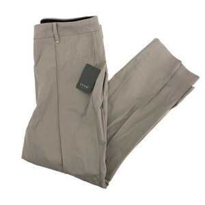 Lysse Tan Mid-Rise Straight Leg Pants | Size M